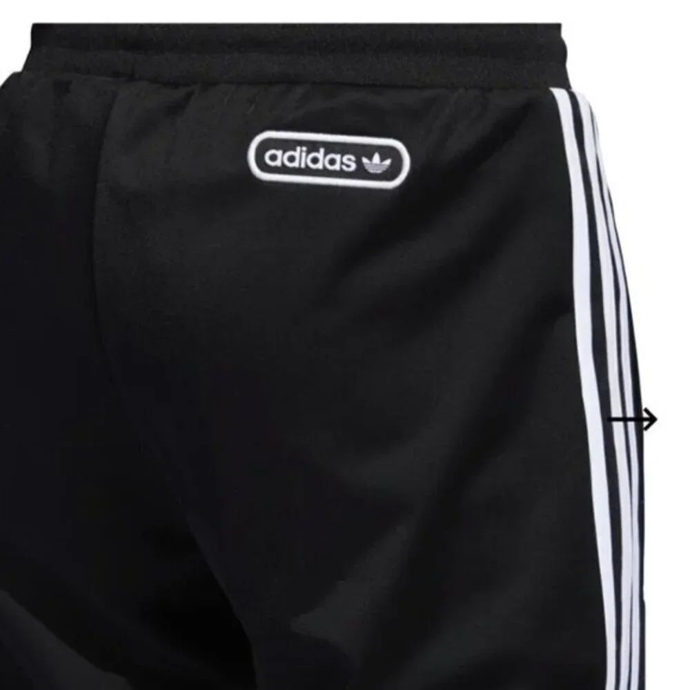 ADIDAS Men's‎ Pants Originals 3 Stripe Track Black/White H31304 Size XL Slim Fit